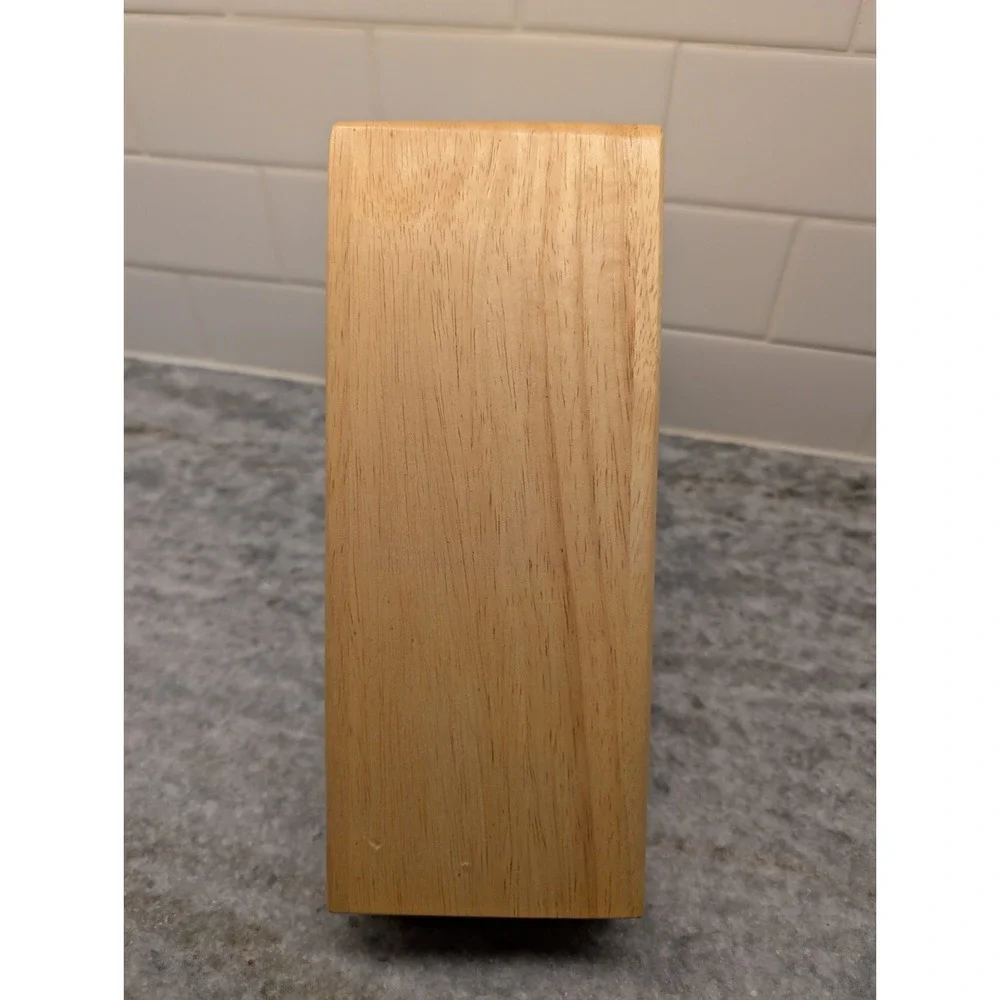 J.A. Henckels Natural Wood Knife Block